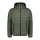 CMP quilted jacket with hood and 3M Thinsulate padding green men